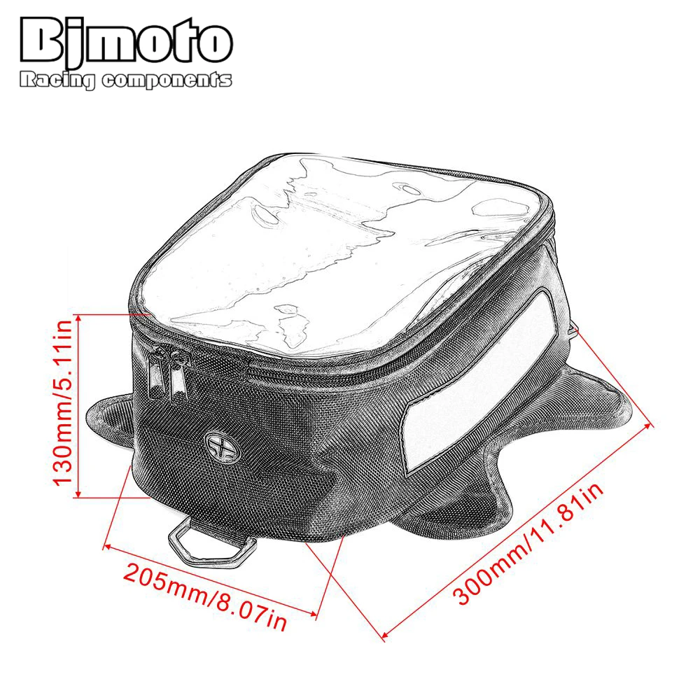 BJMOTO сумка для мотоцикла сумки масляного топливного бака велосипеда большой