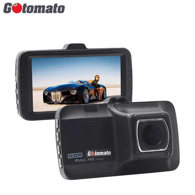 

Gotomato Full HD 1080P Dash Cam Novatek 96223 Chip WDR 170 Degree Car Camera Video Recorder DVRs G-Sensor Night Vision