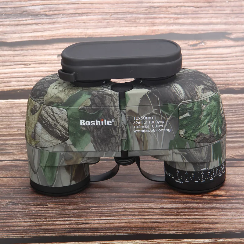 

Boshile 10X50 magnification long range zoom hunting telescope wide angle binoculars