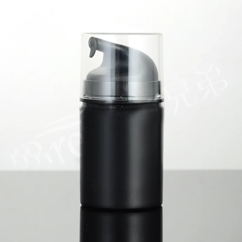 Download 50ML black transparent plastic airless lotion bottle with ...
