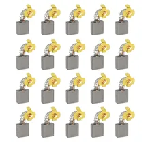 18 мм Длина x 17 мм ширина x 7 мм высота угольные щетки Замена для электрических двигателей запасная часть ремонт модель 203-Упаковка из 20