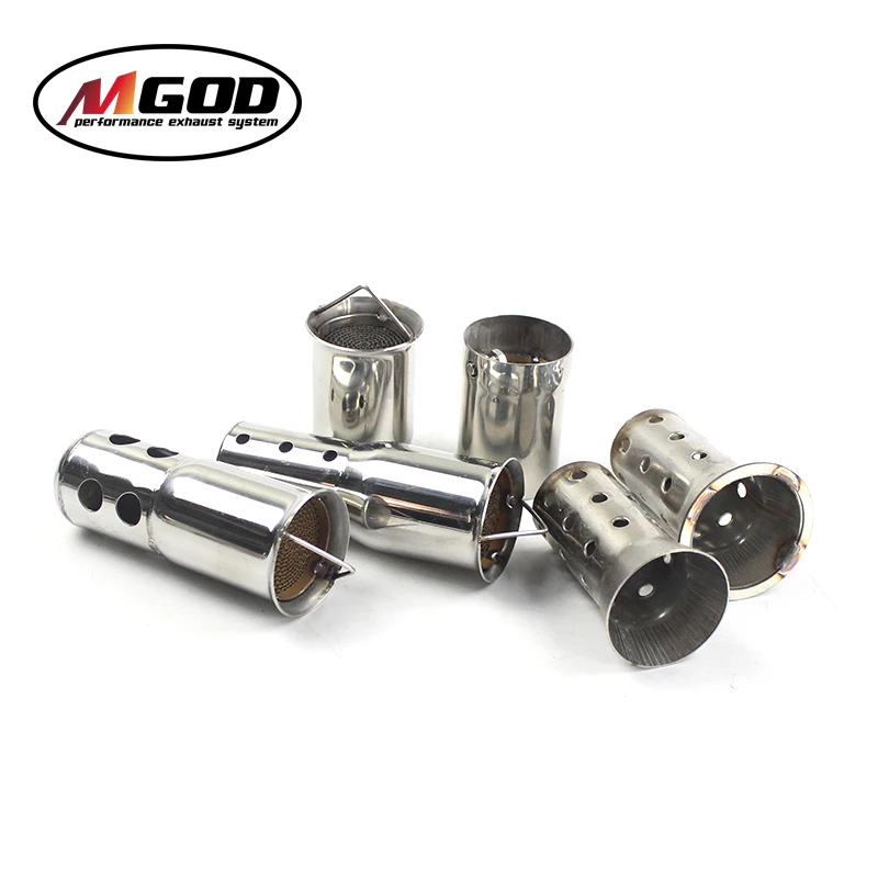 

Motorcycle exhaust pipe universal muffler Diameter of interface 48/51/60mm DB killer To reduce noise fit For most Motorcycles