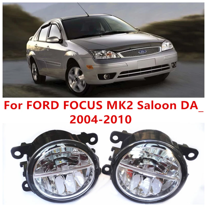 

For FORD FOCUS MK2 Saloon DA_ 2004-2010 10W Fog Light LED DRL Daytime Running Lights Car Styling lamps