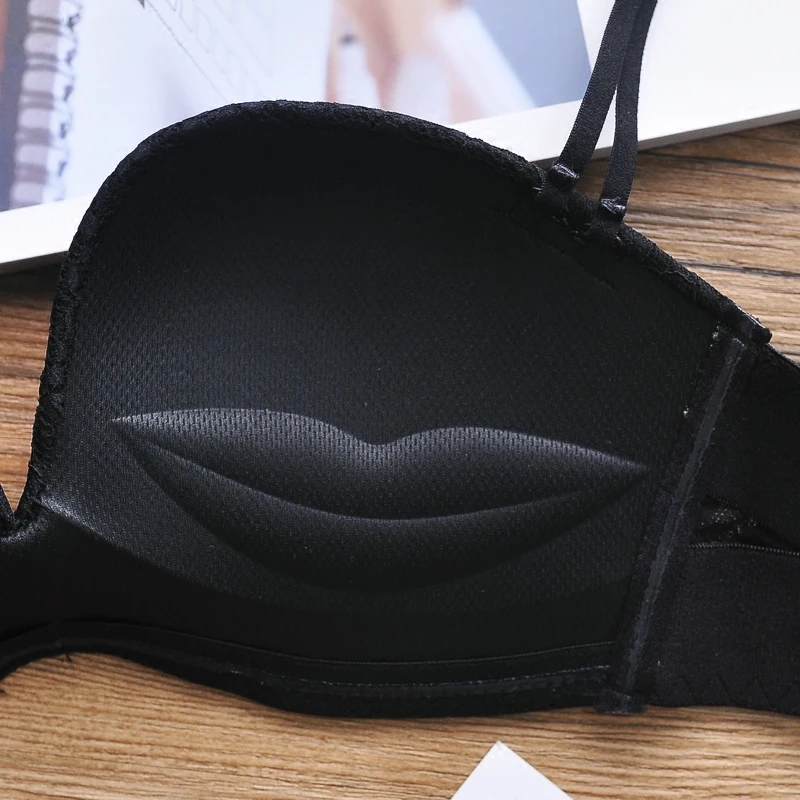 Женское Бесшовное кружевное нижнее белье с чашкой пуш ап|push bra set|push up setbra set |