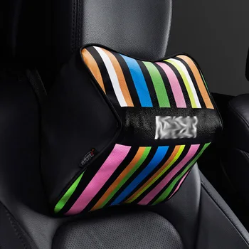 

Memory Foam Pillow Neck Car Headrest Pillow Car Interior Accessories Styling For SUZUKI vitara swift sx4 jimny grand vitara 2016