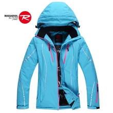 2016 new winter jacket women’s ski snowboard Rossignol windproof waterproof ski jacket snow snowboard clothing color