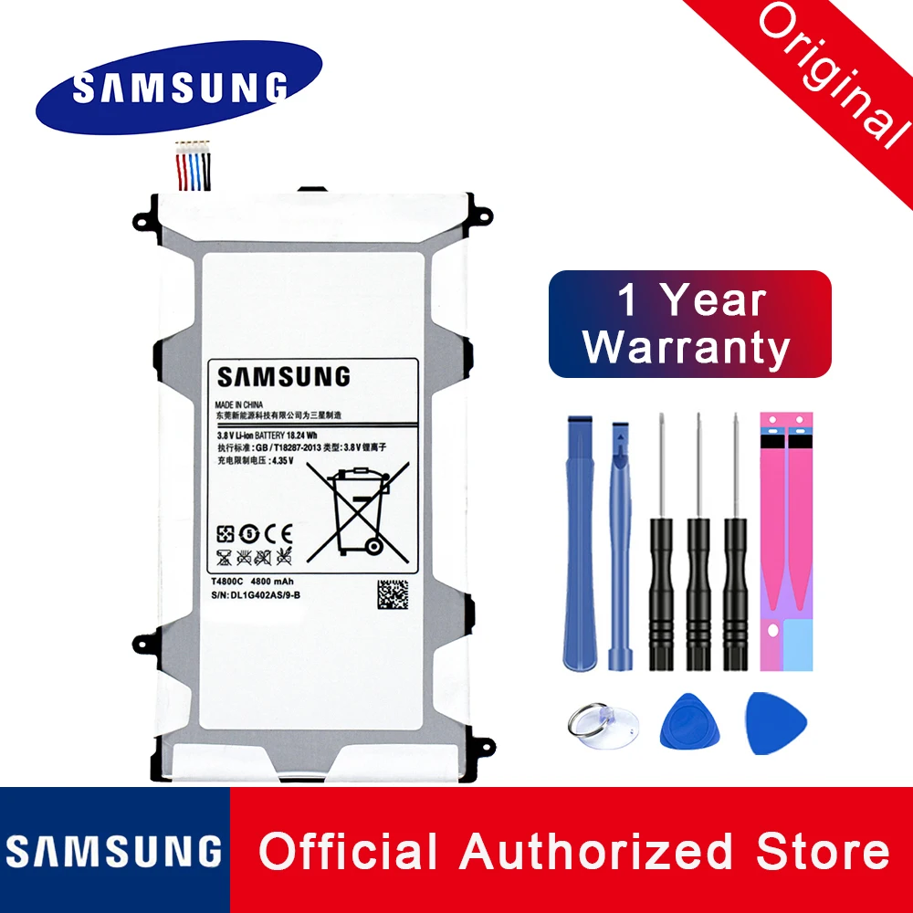 Оригинальный аккумулятор для планшета T4800E T4800C Samsung Galaxy Tab T320 Pro SM T321 T325 сменные