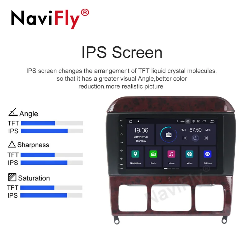 Cheap NaviFly IPS DSP Multimedia Android 9.0 Unit For Mercedes/Benz/S280/S320/S350/S400/S500/W220/W215/C S Class Car gps wifi radio 5 Cheap NaviFly IPS DSP Multimedia Android 9.0 Unit For Mercedes/Benz/S280/S320/S350/S400/S500/W220/W215/C S Class Car gps wifi radio 5