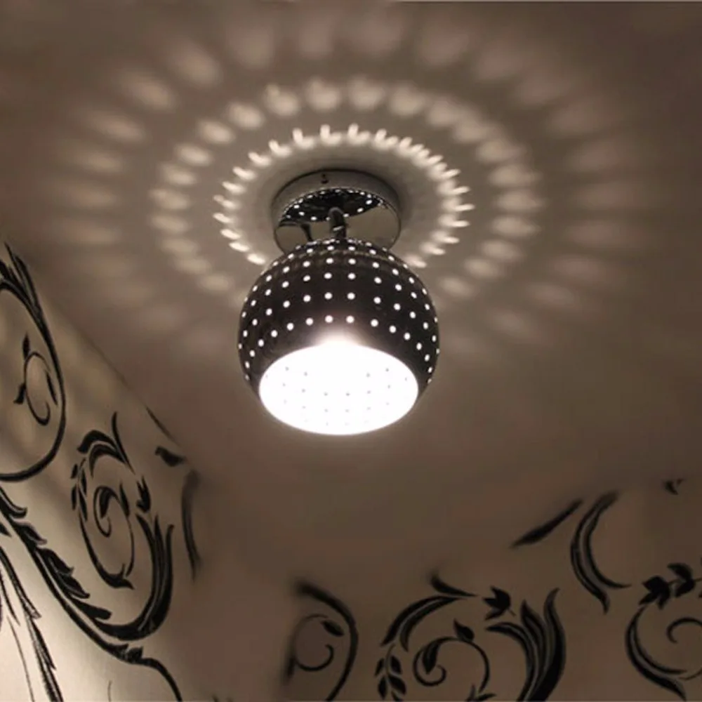 

Mini Led Ceiling Light, Energy Saving Dome Lamp, Chrome Finish Flush Mounted Lighting Chandeliers for Aisle, Hallway, Bathroom,