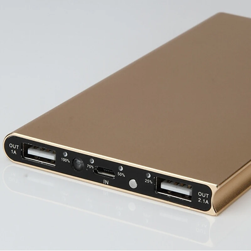 imágenes para 6000 mAh Delgado Banco de Potencia carregador de bateria portatil Cargador Portátil batería externa Powerbank Batería Externa para el Teléfono Móvil imágenes para 6000 mAh Delgado Banco de Potencia carregador de bateria portatil Cargador Portátil batería externa Powerbank Batería Externa para el Teléfono Móvil