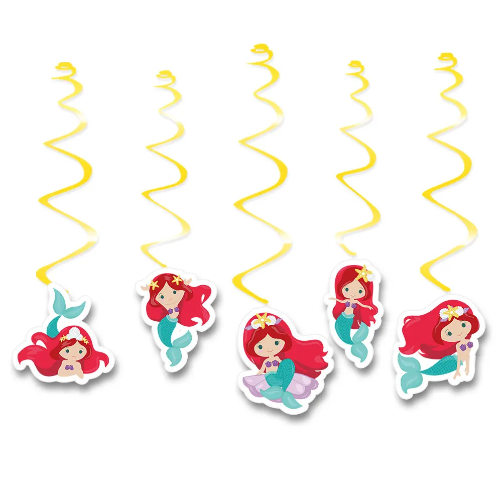 red-hair-mermaid挂饰