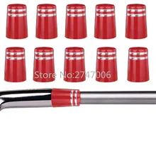 Заказ. 355 клюшка для гольфа с двойной серебряной отделкой кольца для конический наконечник Железный Клин