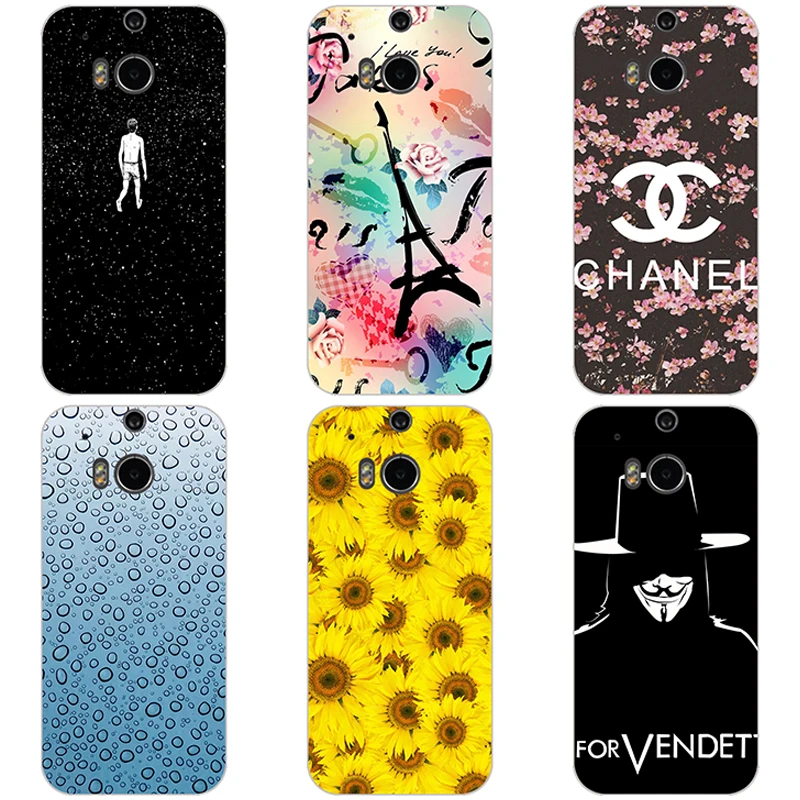 

120 Styles Cool Painting Case Cover for HTC One M8 M8s Hard Plastic Phone Case for HTC One M8/ M 8 S /M 8 Mobile phone shell