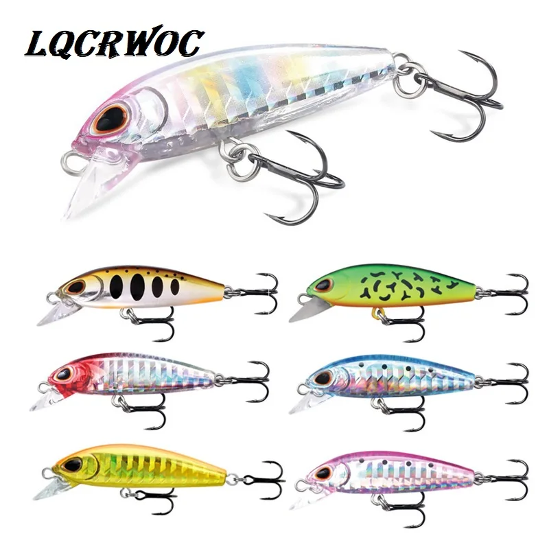 NEW 2019 Minnow 5cm fishing lures mini small bass Trout lure isca artificial wobbler hard bait peche pesca japan fishing tackle NEW 2019 Minnow 5cm fishing lures mini small bass Trout lure isca artificial wobbler hard bait peche pesca japan fishing tackle