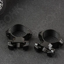 Винтовка прицел все стальные кольца крепление для 25,4 мм кольцо Пикатинни Крепление база Охота Стрельба черный M6918