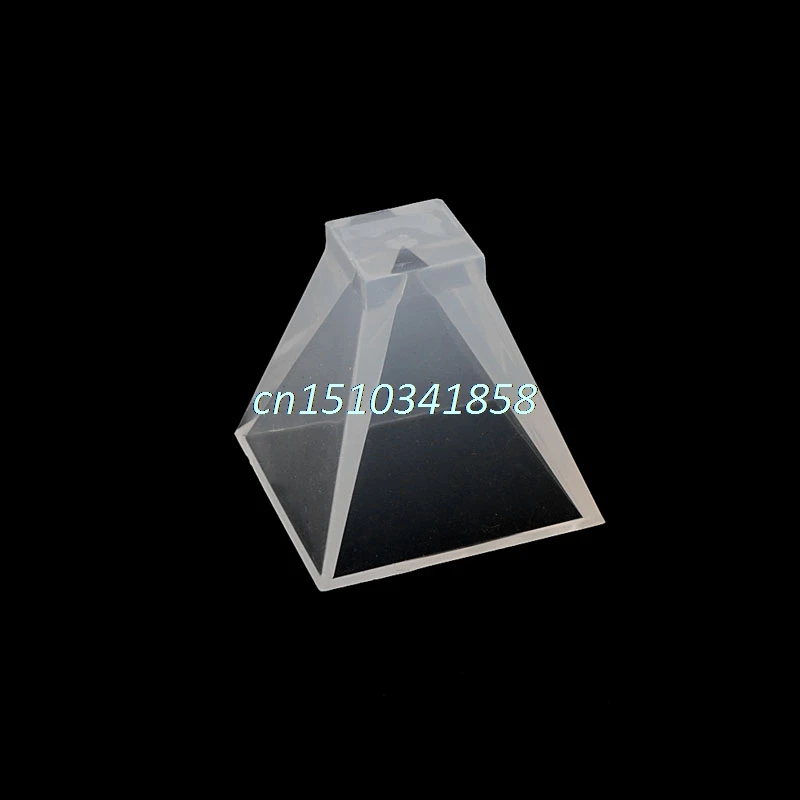 Геометрические ювелирные изделия кулон Пирамида делая инструменты Плесень Силиконовый полимер для поделок Сделай Сам ювелирные изделия инструменты# Y51