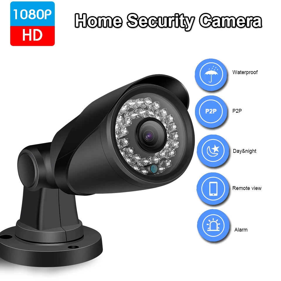 BESDER проводной Full HD 1080p IP камера охранных видеонаблюдения видео обнаружения