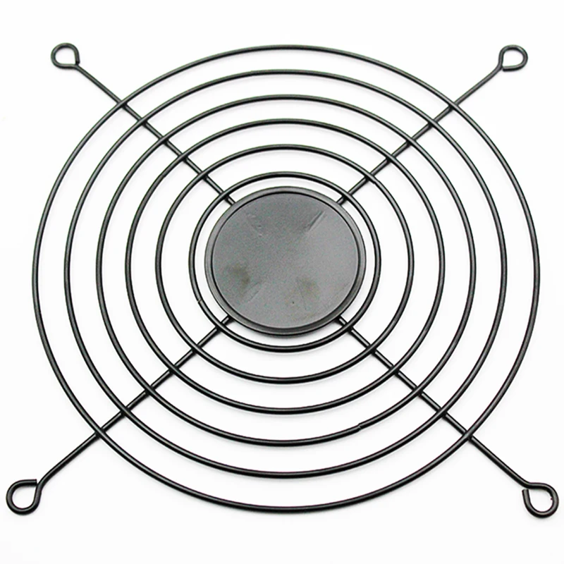 1PCS 14CM Net Cover cooling fan net metal black protective net chassis