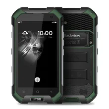 Оригинал Blackview BV6000 мобильный телефон 4 г LTE MTK6755 Octa Core 2.0 ГГц 4.7 «HD IPS 3 ГБ Оперативная память 32 ГБ Встроенная память NFC OTG IP68 Водонепроницаемый 13MP