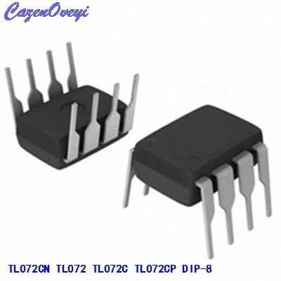 

10pcs/lot TL072CN TL072 TL072C TL072CP DIP-8 = NJM072D 072D Amplifiers - Op Amps Dual Low Noise JFET new original In Stock
