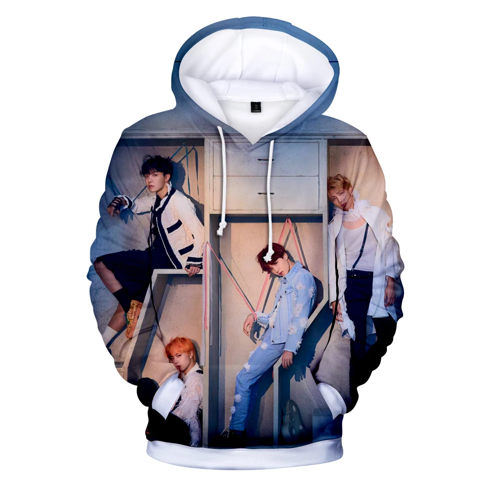 aikooki mens Hoodies sweathshirts 3D Long Sleeve Men Clothes Tops Kpop Hip Hop Jacket men women