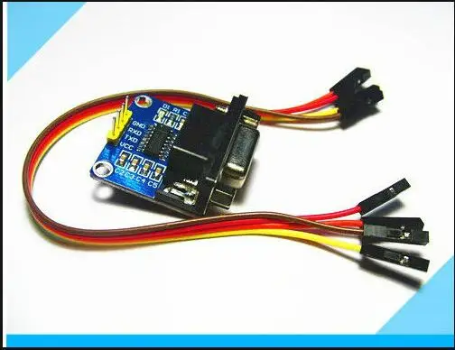 

MAX3232 MAX232 RS232 To TTL Serial communication converter Module 5V/3.3V+Jump Cables for arduino