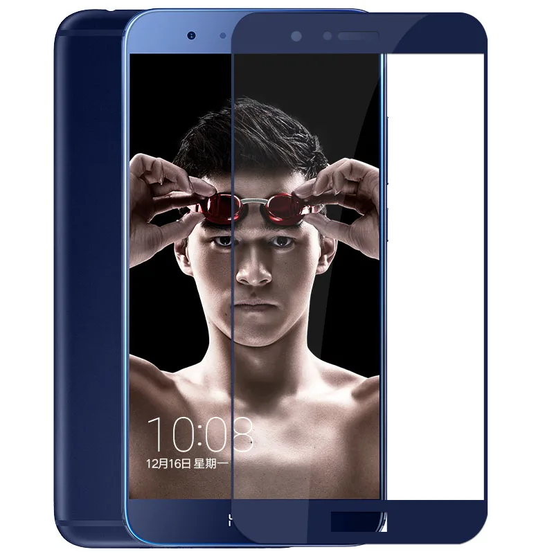Закаленное стекло для Huawei Honor 6X защитное пленка с полным покрытием 6X|Защитные