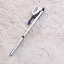 Для старой версии Benz смарт-карты ключ пустой, латунный материал длинный Boby чистое лезвие ключа [2 шт]