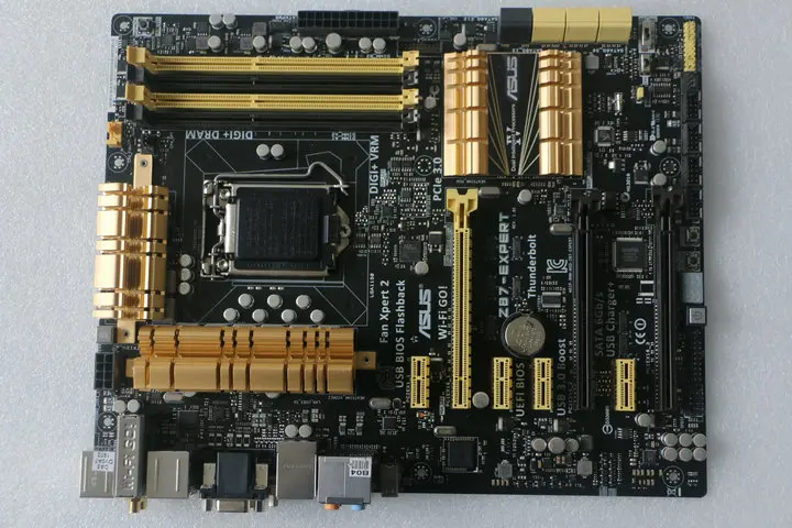 

Z87 motherboard board Z87-EXPERT perfect support I7 4790K used 90%new