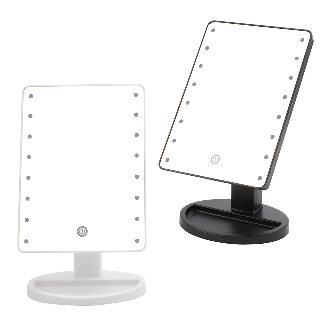 

New Intelligent Touch Screen with LED Light Mirror Makeup Mirror Makeup Tool Cosmetic Accesories