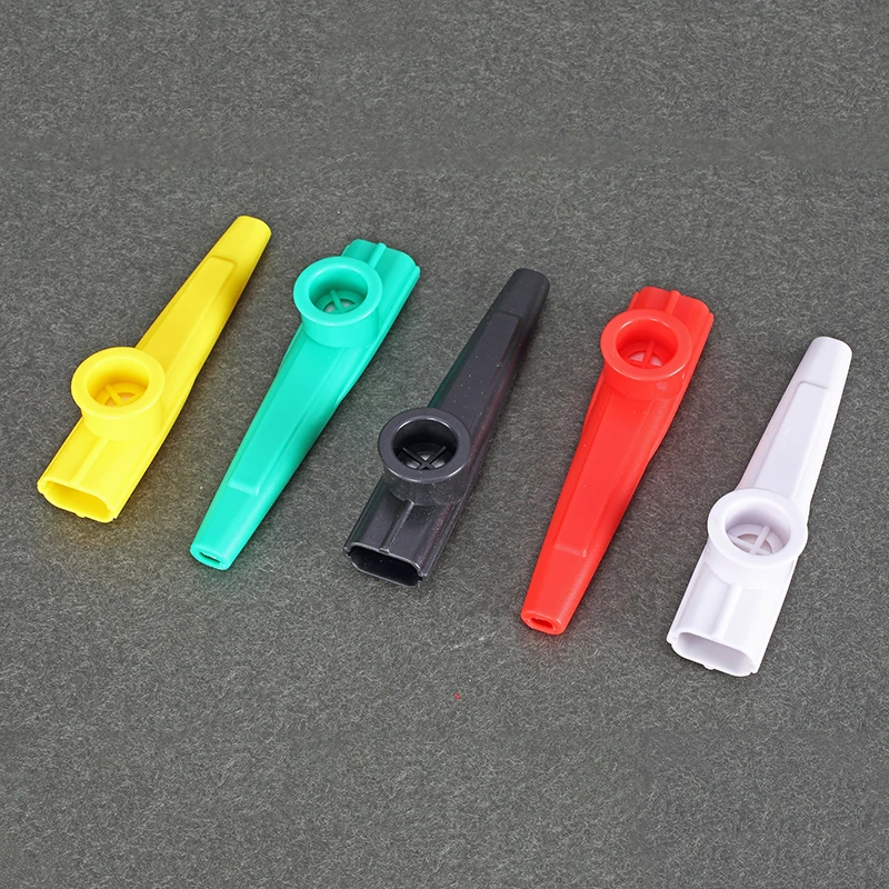 

Plastic Kazoo Five Colors Instrument Ukulele Guitar Partner Kazoo Easy To Learn Gift Instrument for Kids Convenient To Carry002