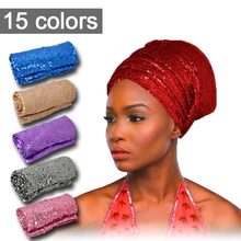 ; туфли, украшенные пайетками, головной убор, 15 цветов, Африканский тюрбан геле слитные купальники для будущих мам пакет Дамский тюрбан африканская повязка Горячая Распродажа шарф-тюрбан в африканском стиле