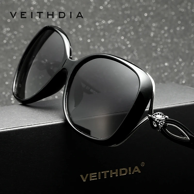 Женские винтажные солнцезащитные очки VEITHDIA брендовые дизайнерские с