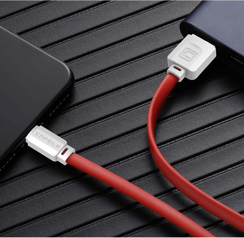CAFELE usb-кабель для зарядки iPhone x xs max xr 8 7 6s 6 5 plus кабель для синхронизации данных для IOS 12 11 прочный usb-кабель