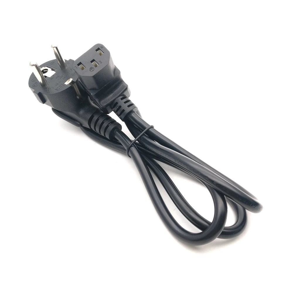 1pcs EU PDU UPS AC Power Cord,European 3Pin Male Plug to IEC 320 C13 Up Angled Power Adapter Cable For Wall Mount TV 1pcs EU PDU UPS AC Power Cord,European 3Pin Male Plug to IEC 320 C13 Up Angled Power Adapter Cable For Wall Mount TV