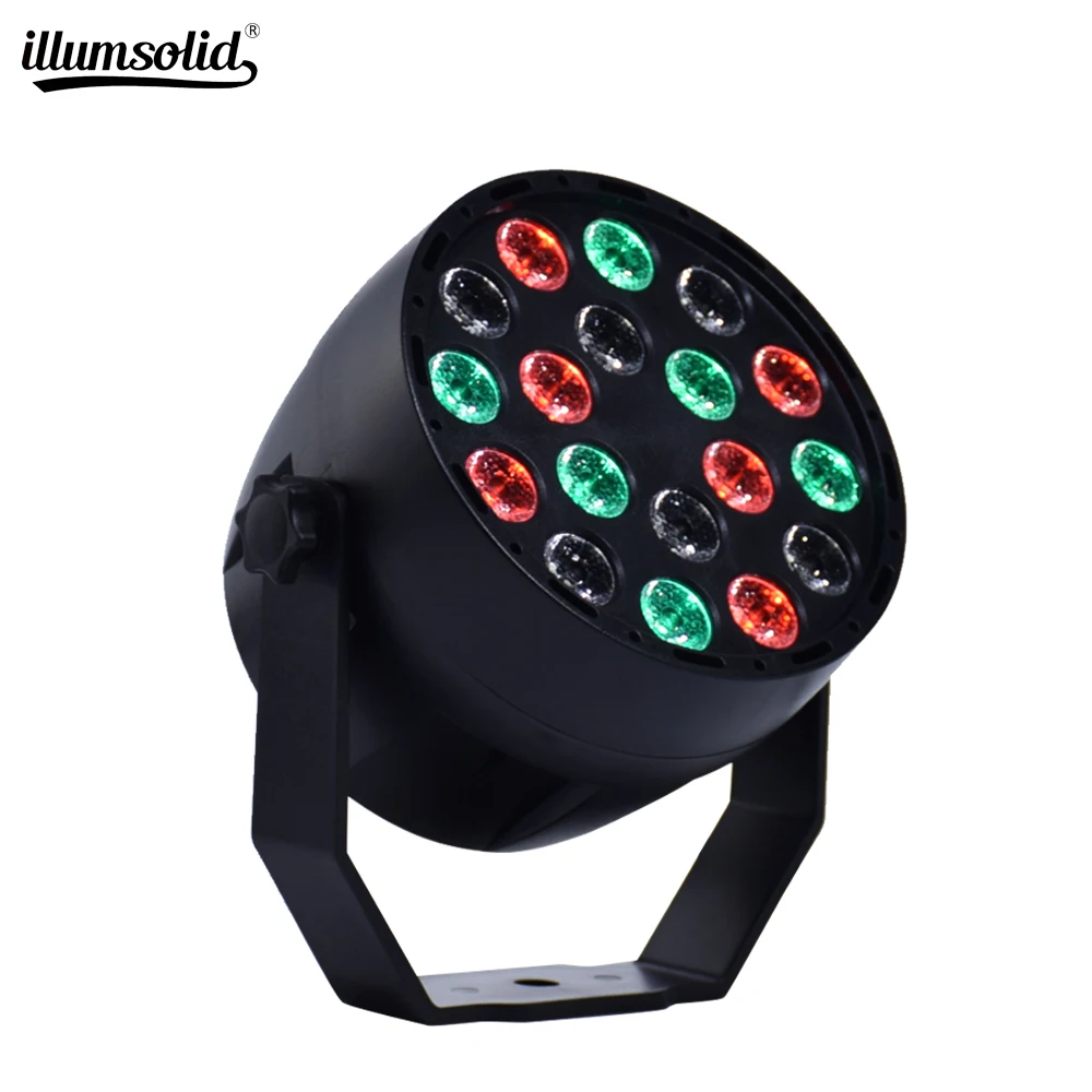 

Par LED RGB 3 IN 1 Stage Lighting DMX 512 for Club Disco Party Ballroom Bar Wedding DJ Live Show