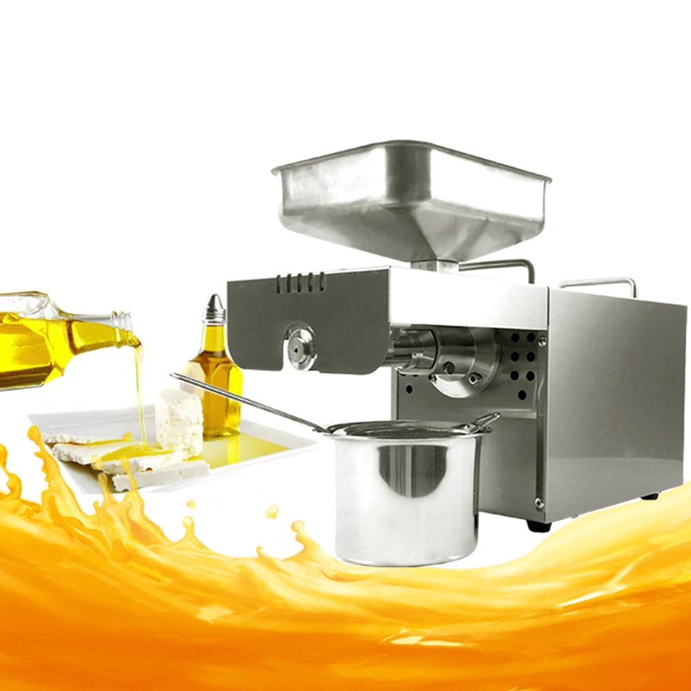 Cold Oil Press Machine Natural Peanut Oil Extractor Machine Healthy Nut