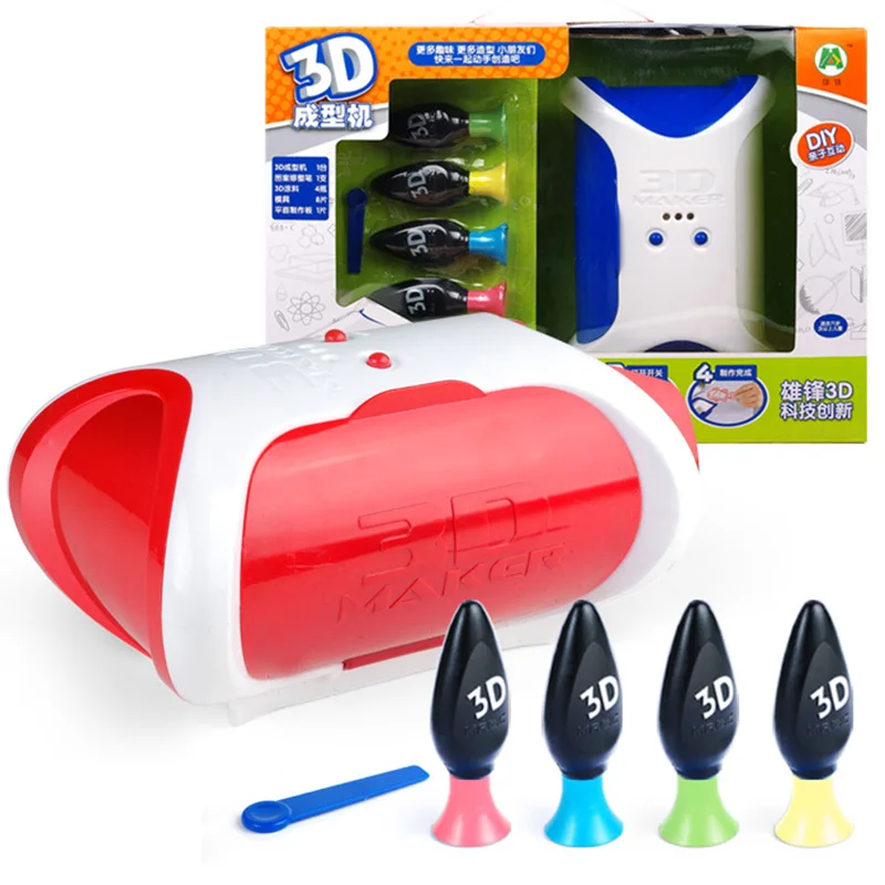 

Creative 3D Magic Painting Machine Kids 3D Printer Drawing Pen Toys For Children Development