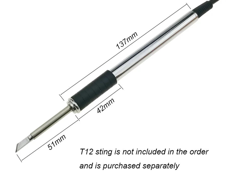 KSGER T12 нержавеющая сталь FX9501 ручка STM32 OLED паяльник станция ручка сварочный наконечник силиконовый Электрический инструмент V2.1S V3.0 V2.0