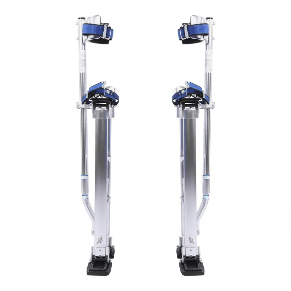 24 to 40 Inch Adjustable Drywall Stilt Aluminum Plastering Stilt Ladder Drywall Plaste Stilts for Taping Painting Painter Taping