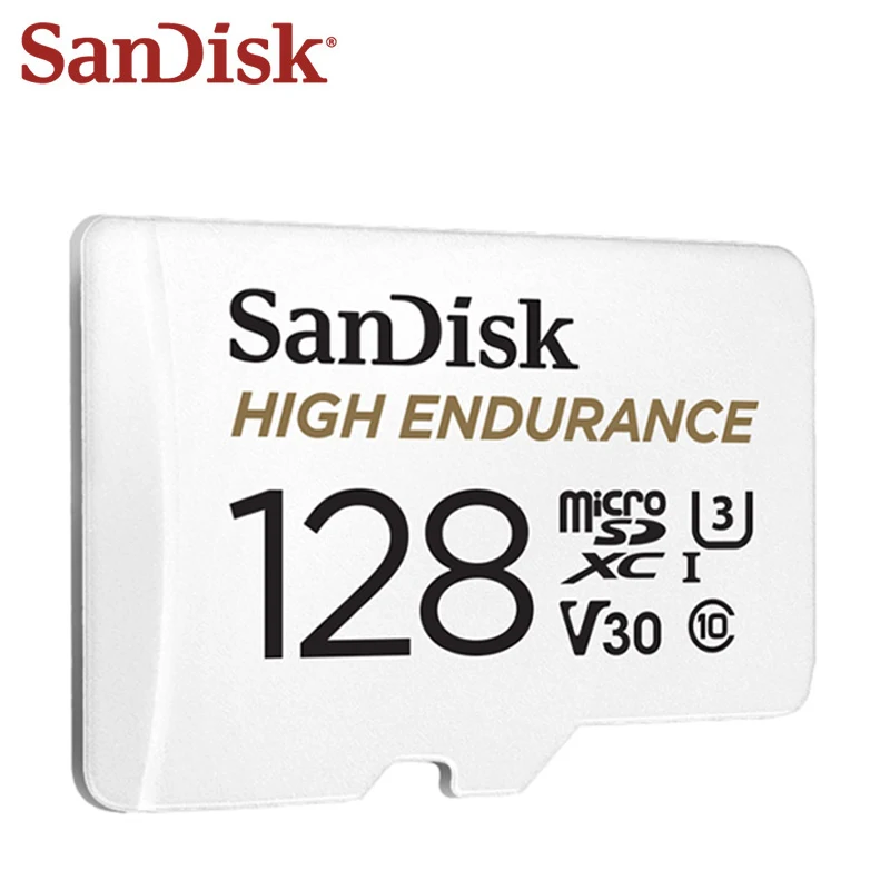 

SanDisk High Endurance microSD card Class 10 U3 V30 32GB to 256GB Memory Card up to 100MB/s TF Card for dash cam home monitoring