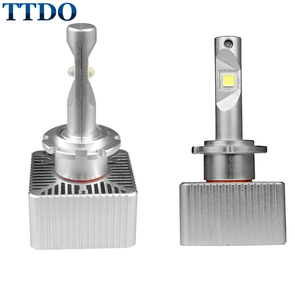 

2pcs LED D1S D2S D3S D4S Car Headlight Cree XHP50 Chips 6000K 12V Canbus No Error Plug Play