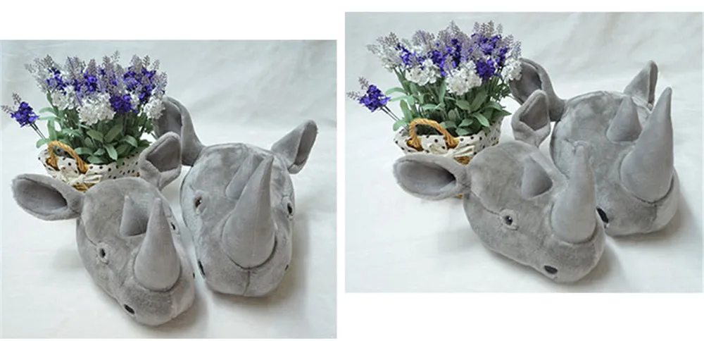 animals elephant fox deer head plush toys home decoration 25