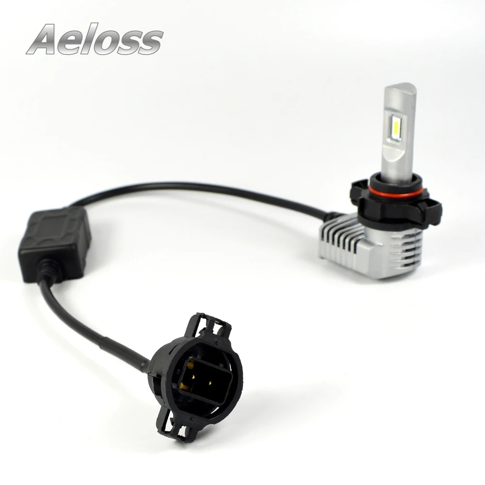 2 шт. H8 H9 H11 Led Canbus 9006 HB4 9005 HB3 5202 PS X 24 W PSX26W светодиодные лампы Противотуманные фары Дневные Фары Свет 10400LM 6500 K белый 12 V 24 V автоматическая лампочка