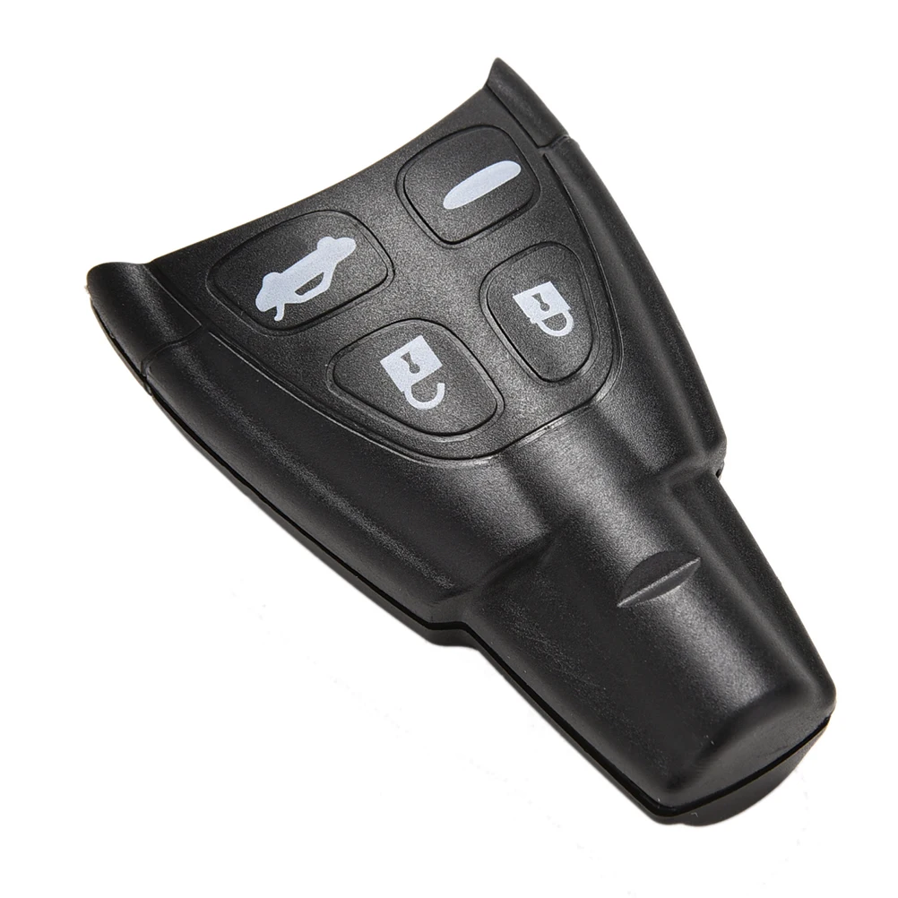 

1PC New 4 Button Smartkey Plus Pad Remote Key Shell Cases Fob uncut blade For SAAB 93 95 9-3 9-5 WF