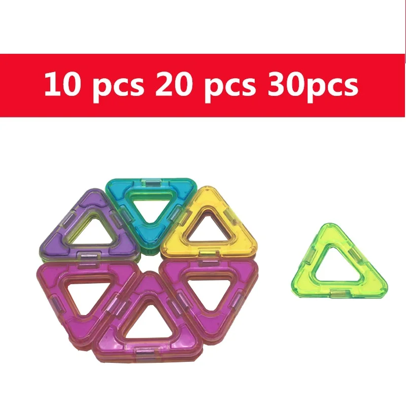 Wholesale Triangle 10pcs 20pcs 30pcs Toy Building Block