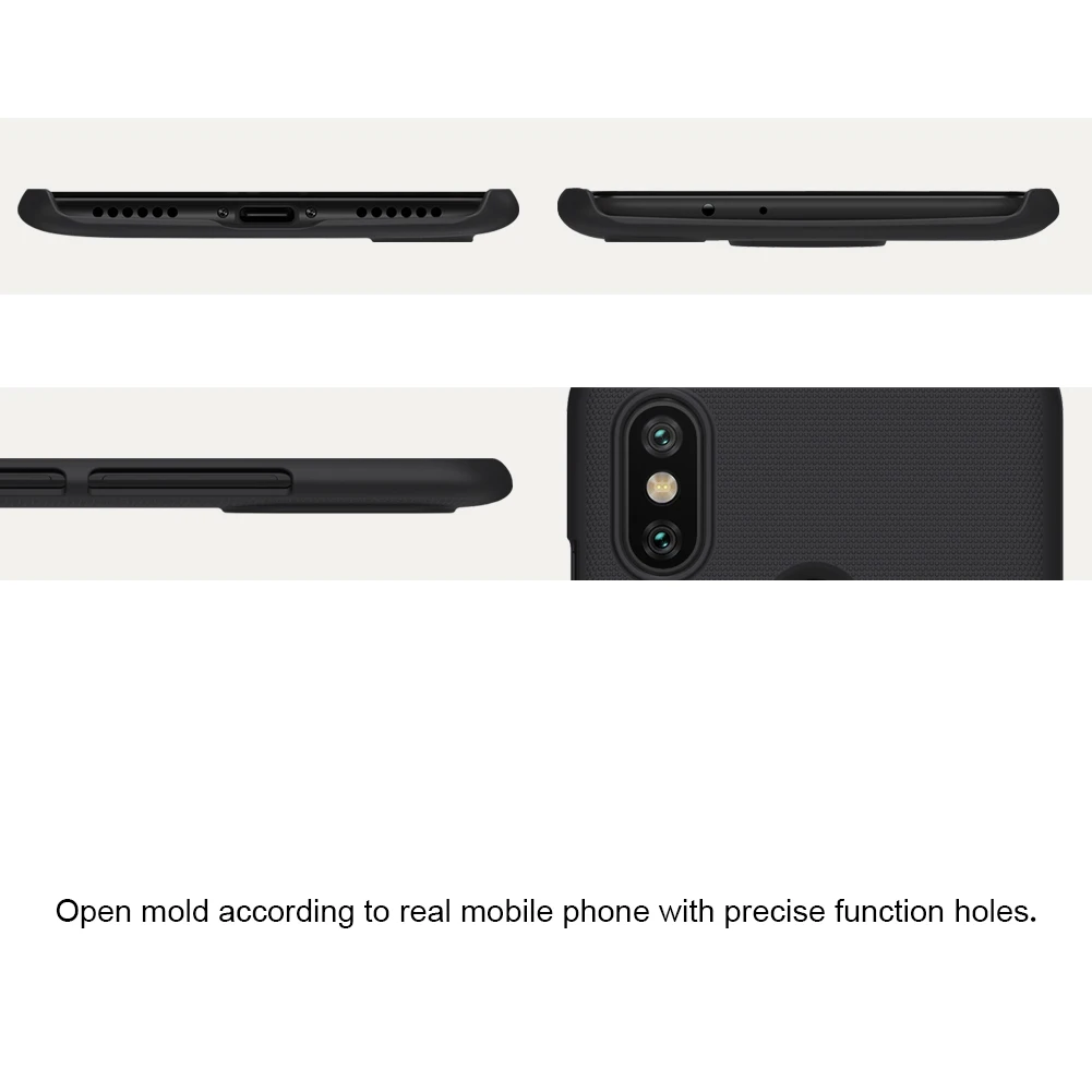 Для Xiaomi Mi A2 чехол Nillkin матовый щит твердая задняя крышка для Xiaomi Mi 6X Mi6X MiA2 чехол