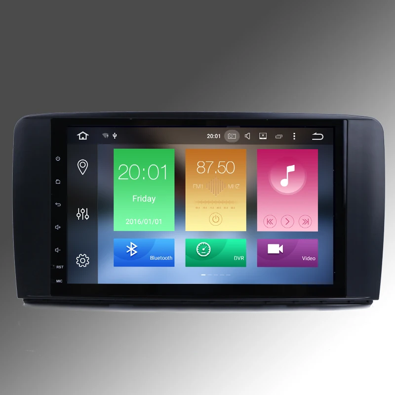 Top IPS 9 inch 8 CORE Android 8.0 4G Ram 32G Rom CarRadio GPS Navigation For Mercedes Benz R Class W251 R300 R350 R63 3G/4G/CanBus 19