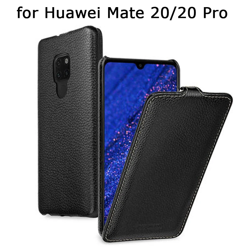 

Luxury Genuine Leather Case for Huawei Mate 20 20Pro Business Flip Phone Cover Skin for Huawei Mate20 Mate 20 Pro Free Gift
