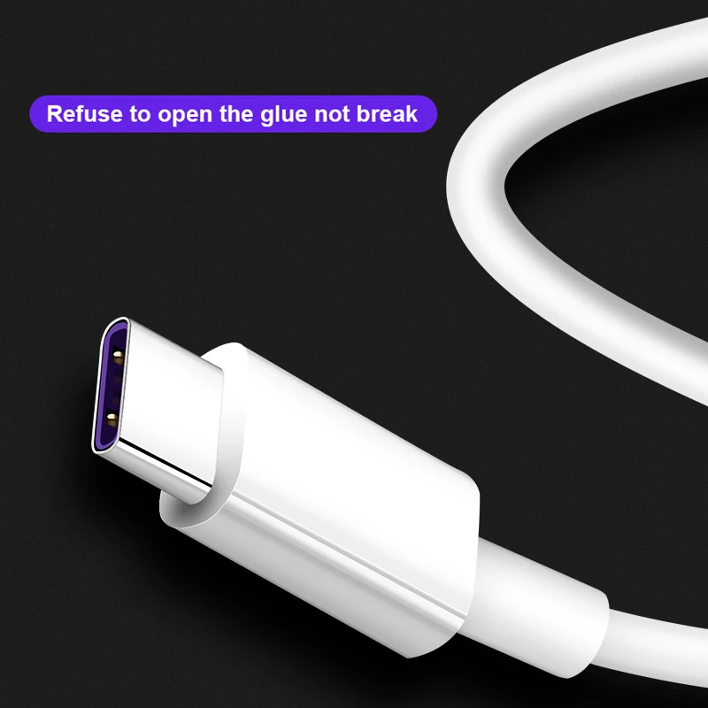 5А USB C Supercharge Type кабель для Huawei P30 Pro P20 Lite Mate 20 P10 3 1 Quick Charge 4 0 быстрой зарядки|Кабели